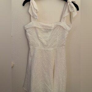 Lulus Tie Sleeve Mini Dress